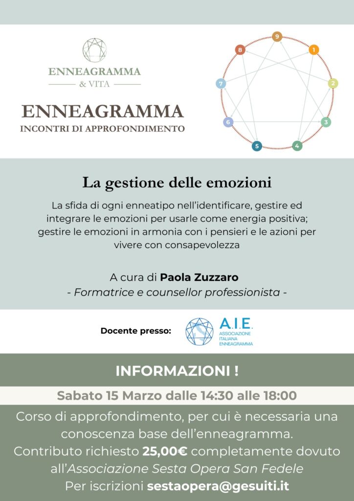 corso effettuato sull'Enneagramma